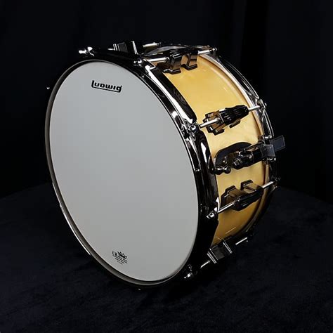 Ludwig Epic 7 By 14 Natural Snare Drum 20 Ply Lcep0745nb Reverb