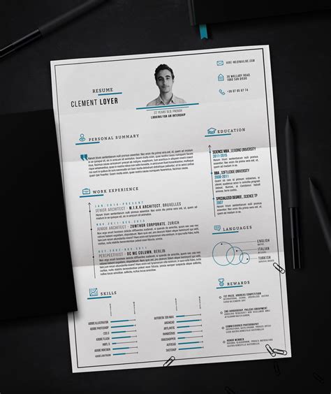 2015 Resume Template Collection On Behance