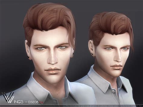 For most guys, half of their daily grooming routine is done however, with hundreds of hairstyle experiments that are done around by hairstylists and models. Male hair OS1208 by wingssims at TSR » Sims 4 Updates