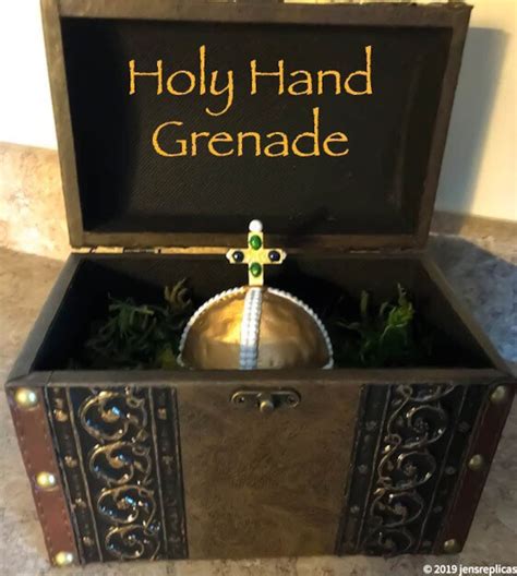 Monty Python Holy Hand Grenade Of Antioch From The Holy Grail Etsy