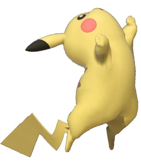 Male Pikachu Jumping By Transparentjiggly64 On Deviantart