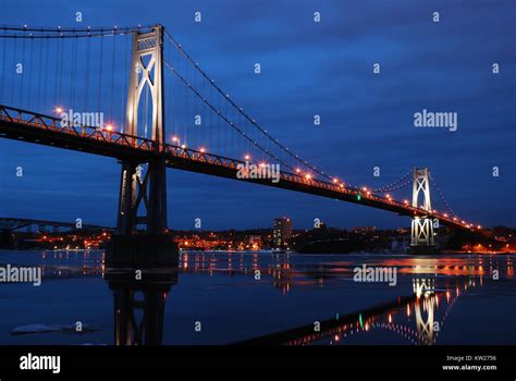 The Franklin D Roosevelt Bridge Also Known As The Mid Hudson Bridge Is