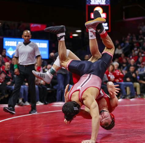 Rutgers Unveils Banners For Wrestling National Champions Anthony