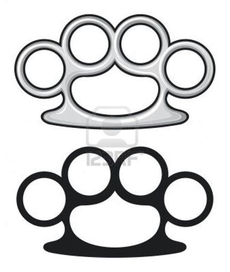 Brass Knuckles Brass Knuckles Template Brass Knuckles Knuckle Duster