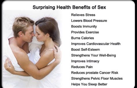 Surprising Health Benefits Of Sex Musely