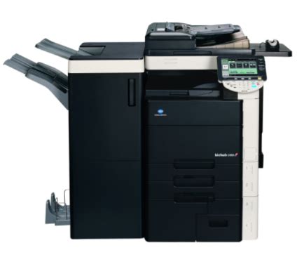 The bizhub 211 small footprint, so even a small office is also conveniently placed. Konica Minolta Bizhub C550 Driver Free Download