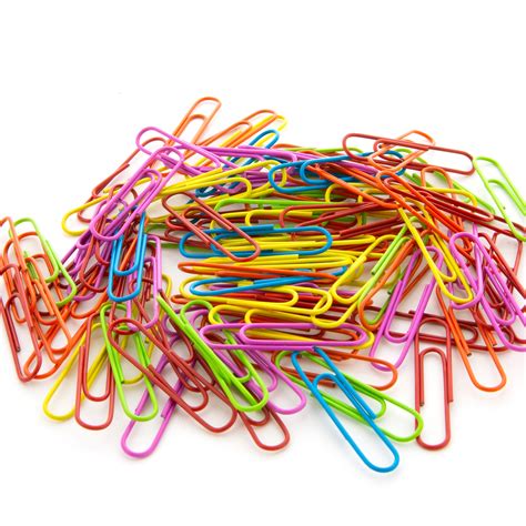 Bazic Jumbo 50mm Color Paper Clips 100pack Bazic Products