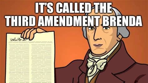 Third Amendment Memes And The Cultural Relevance Of Rarely Used Rights