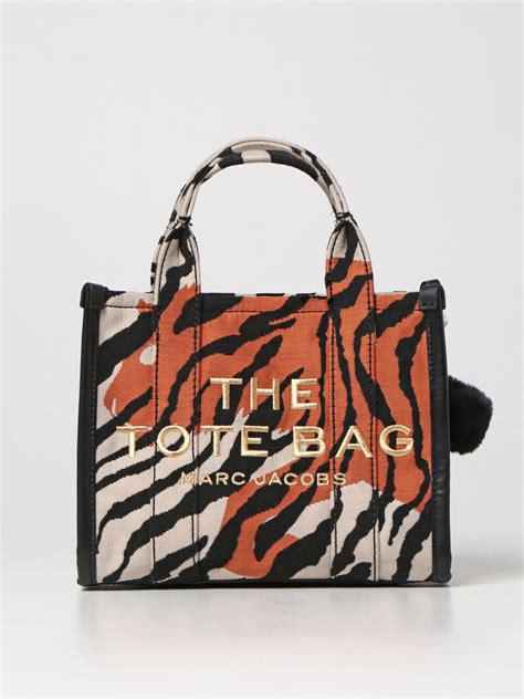 Marc Jacobs The Year Of The Tiger Mini Jacquard Tote Bag Beige
