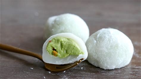 Matcha Cream Mochi Japanese Desserts Recipe Was Kitchen Youtube