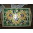 Mosaic Sunflower Tray · A On Cut Out  Keep Creation By
