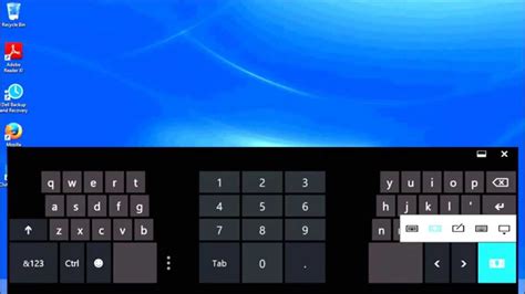 Windows 8 And 81 Change The Keyboard Layout Touch Screen Standard