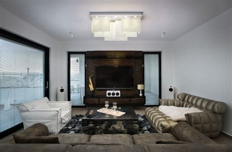 Maybe you would like to learn more about one of these? Plice Chandelier - Modern - Living Room - New York - by ...