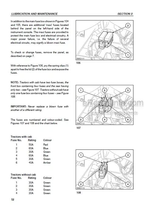 New Holland Ts90 Ts100 Ts110 Ts115 Operators Manual Tractor 6045339100