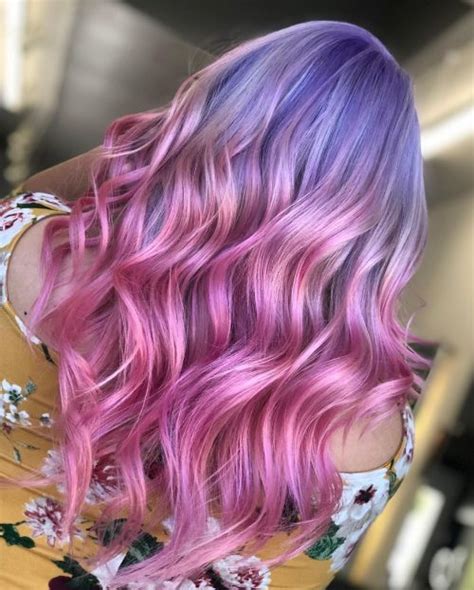Pink Purple Hair Pink Lila Blonde With Pink Hair Color Purple Lilac Violet Hair Burgundy