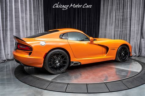 Used 2014 Dodge Srt Viper Ta Coupe 1st Orange Viper Ta Produced Vin