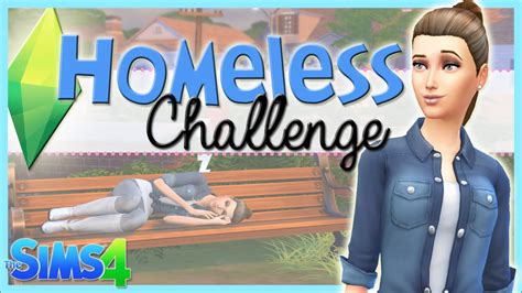 Lets Play The Sims 4 Homeless Challenge Part 1 Intro Youtube