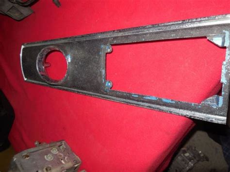 Find 1966 1967 Chevrolet Chevelle Center Console At Shifter Trim Plate
