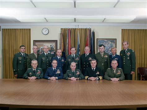 This Is An Official Photograph Of The Joint Chiefs Of Staff And The