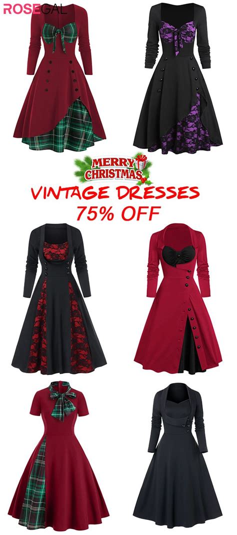 Free Shipping Over 45 Up To 75 Off Rosegal Vintage Dress Bowknot Sweetheart Dress Christmas