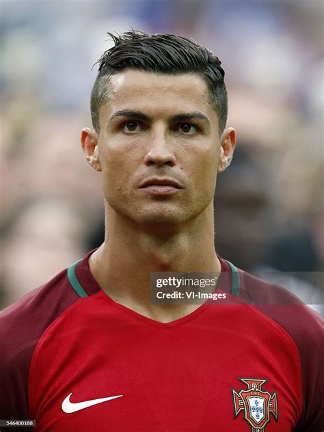 Cristiano Ronaldo Of Portugal During The Uefa Euro 2016 Final Match