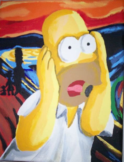 Simpsons Scream By Inspirational On Deviantart