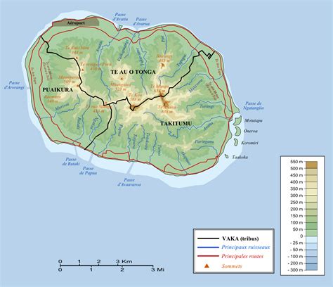 Map Of The Cook Islands