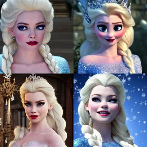 Elsa Jean As Queen Elsa Film Still Stable Diffusion Openart