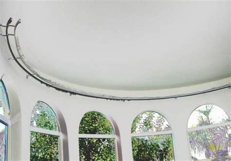 Shop wayfair for the best arched window curtain rods. Sunroom Curved Windows-Bendable Curtain Rod - Transitional ...