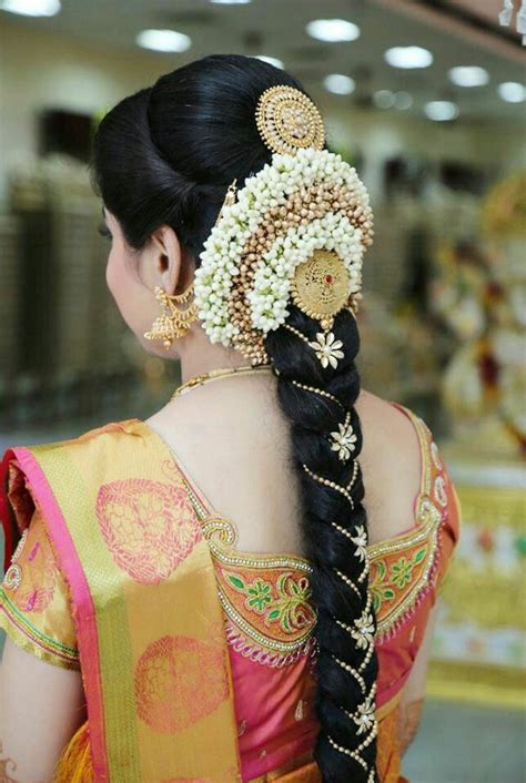 Newest indian stylish hairstyle for weddingmarriage function a wedding is a special event which happens once in our lives. Pin by A.Sudha on Hair accessories | South indian wedding ...