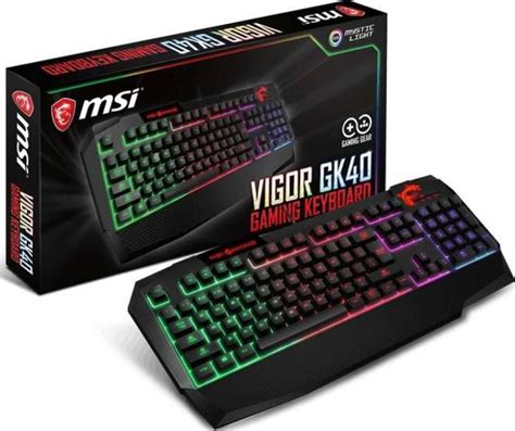 Msi Vigor Gk40 Rgb Gaming Keyboard S11 04us232 Ap1 Buy Best Price In