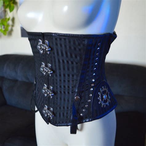 None Intimates And Sleepwear Steampunk Corset Bustier Cosplay Beaded