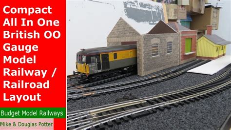 Compact All In One British Oo Gauge Model Railway Railroad Layout