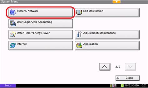 How To Edit Your Mfps Network Settings From The Control Panel