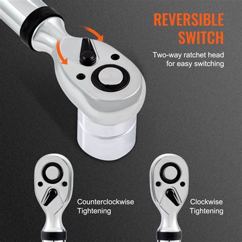 Vevor Vevor Digital Torque Wrench 12 Drive Electronic Torque Wrench