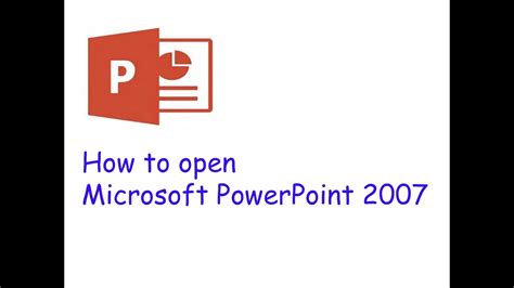 How To Open Microsoft Powerpointpowerpoint Powerpoint कसरी Open