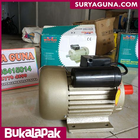 Dinamo Wipro 0.5 PK Modifikasi Pompa Air Murah Berkualitas Daya Sedot