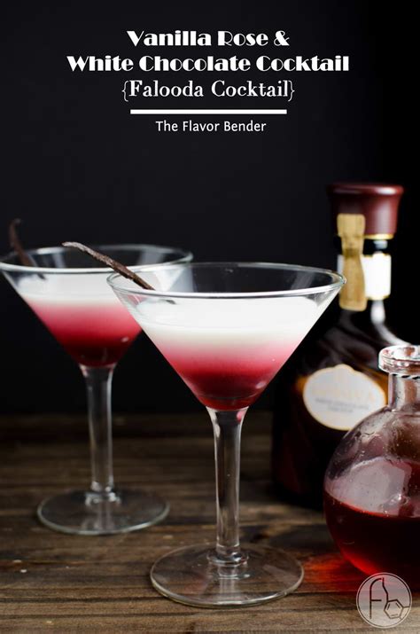 These are perfect for brunch. Vanilla Rose and White Chocolate Cocktail {Falooda ...