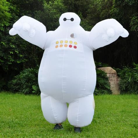 Halloween Inflatable Costume Big Hero 6 Baymax Party Cosplay Costume For Men Adult Party
