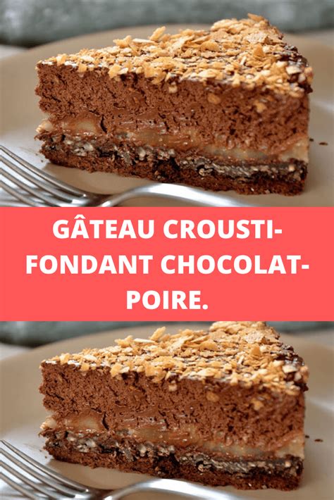 Gâteau crousti-fondant chocolat - poire Page 2 Toutes Recettes en