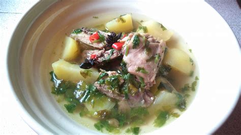 Kalau masakan sayur, ianya 100% sayur. Resepi Sup Ayam Simple - Chef@home