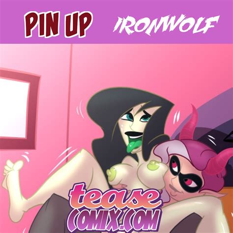 Pinups By Ironwolf Shego Bonnie By Teasecomix Hentai Foundry