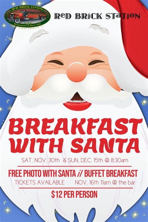 Have Breakfast With Santa On The Avenue