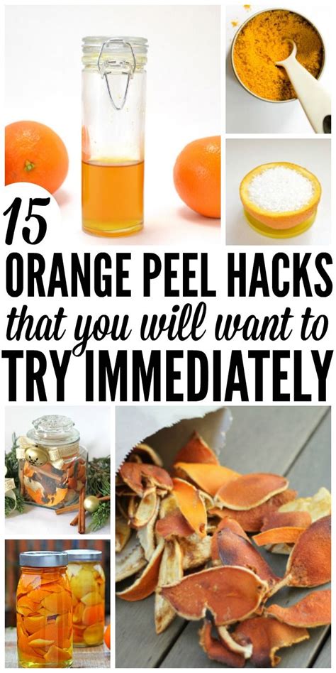 15 Orange Peel Hacks Youll Want To Try Immediately Dried Orange Peel