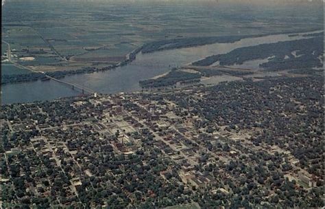 Aerial View Of Quincy Illinois