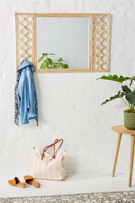 Free shipping and no restocking fees. Lattice Rattan Mirror | Rattan mirror, Decor, Wall decor ...