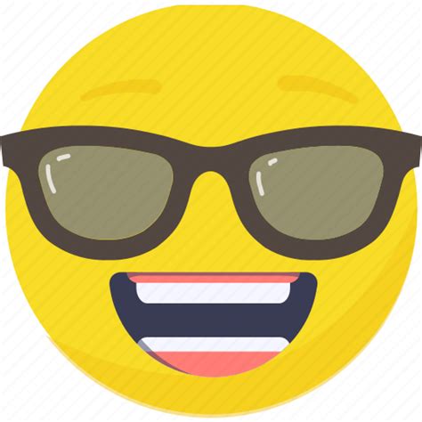 Svg Cool Emoji Emoticon Expressions Happy Smiley Icon Download