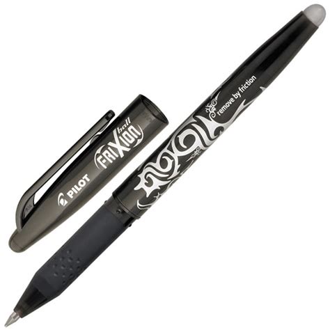 Pilot Frixion Erasable Ballpoint Pen Black Pens And Refills Liquid Ink