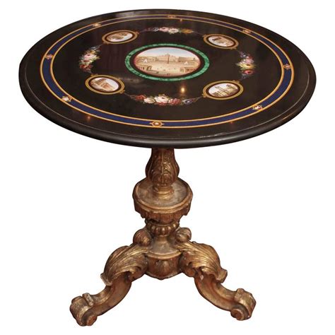 19th Century Italian Micro Mosaic Table For Sale At 1stdibs