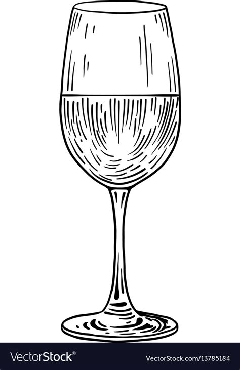 How To Draw A Wine Glass